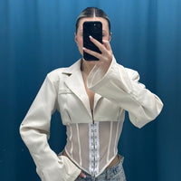 Blazer “Corset Chic”-80047