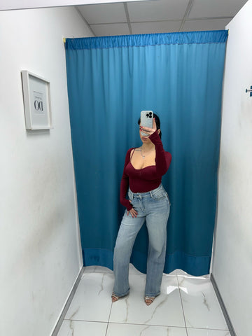 Jeans wide leg 5419