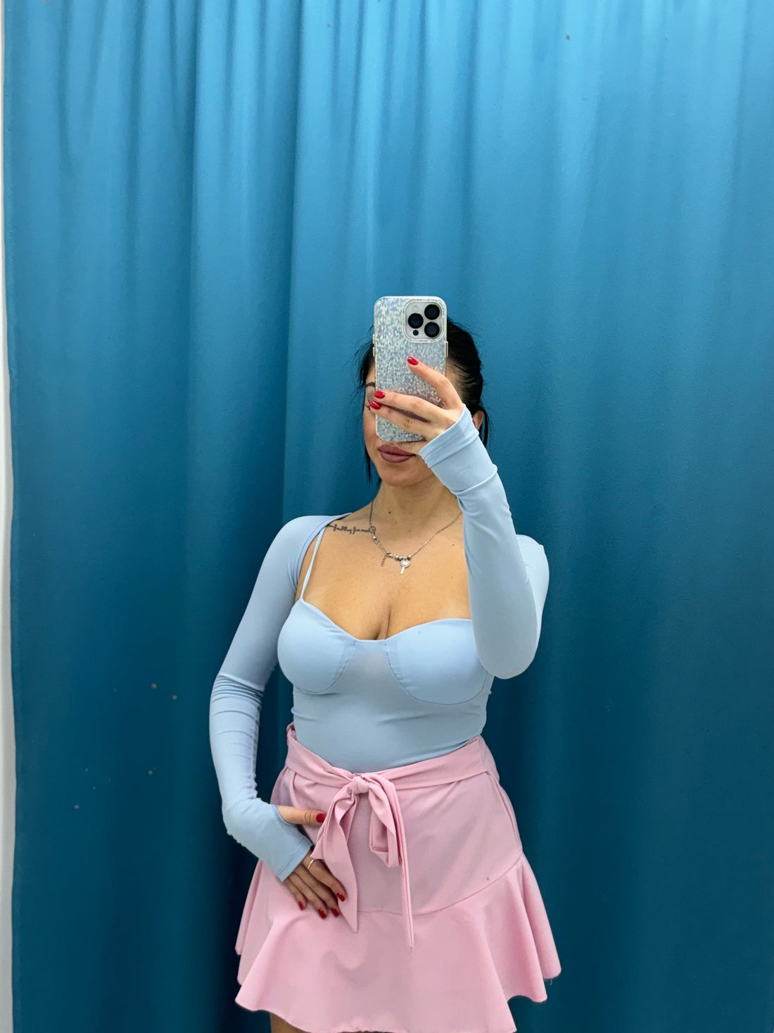 Body con manicotto 18399