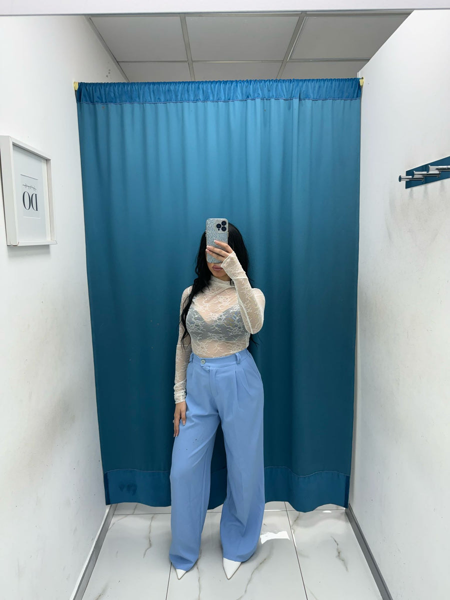 Pantalone wide leg 15592