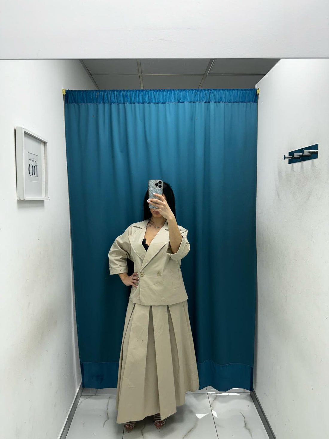 Coordinato giacca e gonna lunga 4020