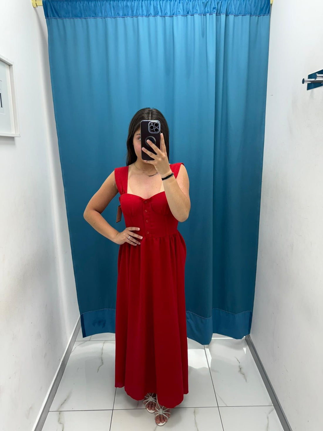 Vestito in lino 25068