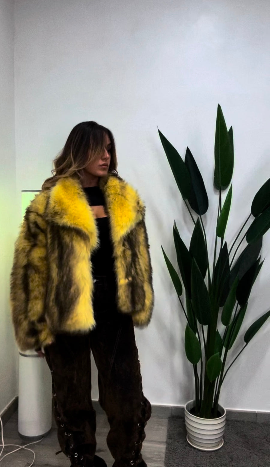 Wild Noir Coat - 68333