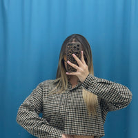 Camicetta “Brown Fields” - 25735