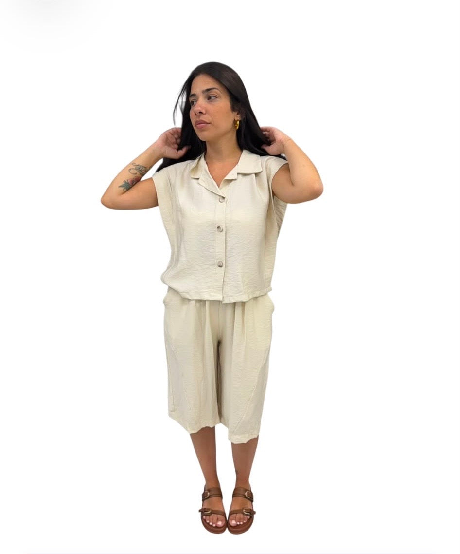 Coordinato camicia e bermuda 31100