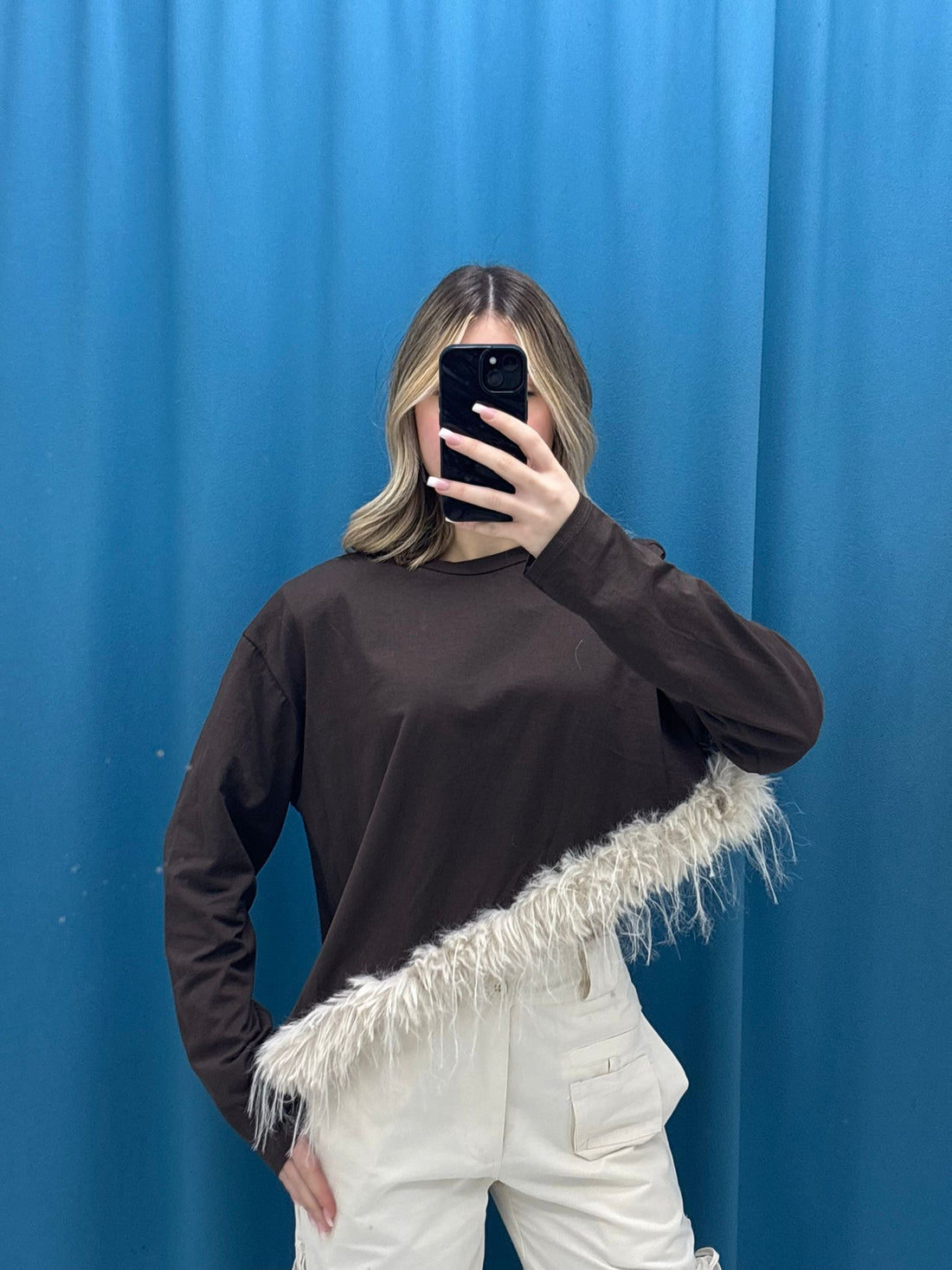 Maglia "Feathered Wave"-12635