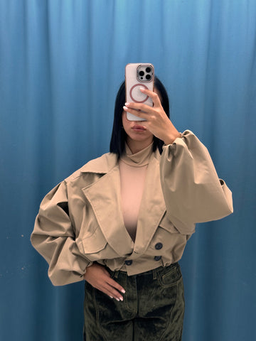 CORTÉS—Trench Corto by VIRELLE-24275