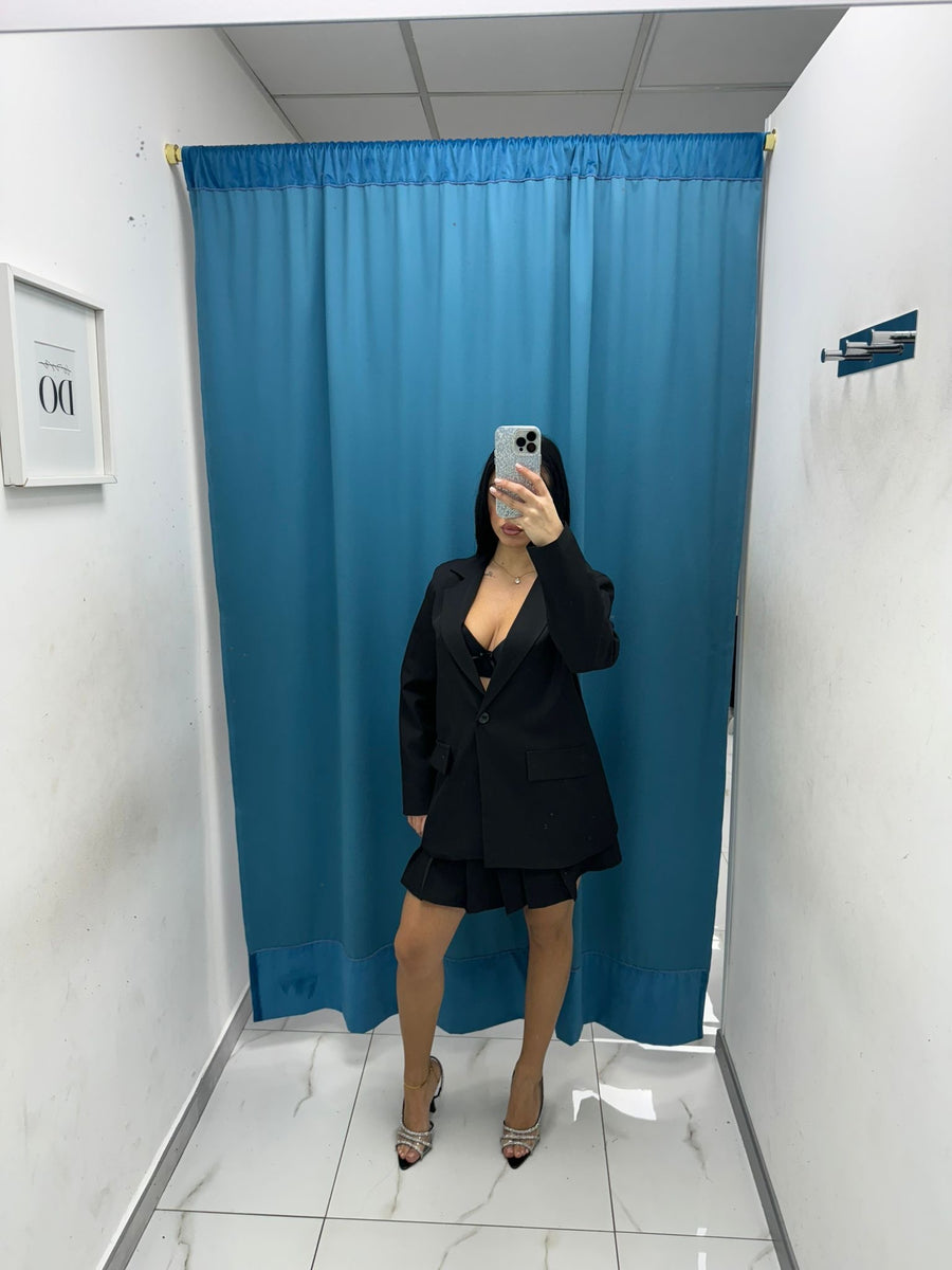 Coordinato giacca e gonna plissettata 39703
