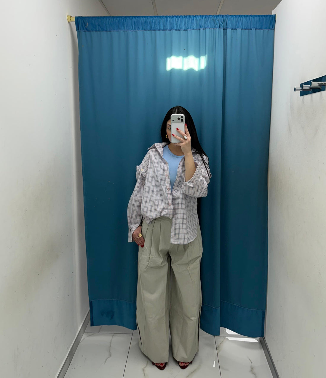 Camicia “SwitchCheck Overshirt”-51685