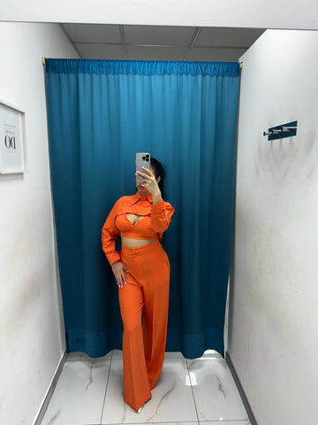 Coordinato top e pantalone 6333