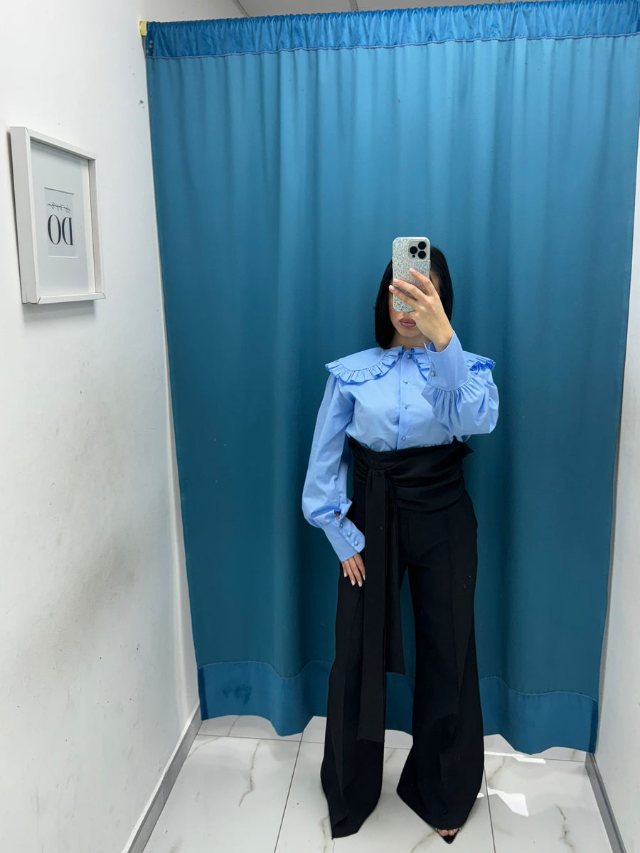 Pantalone con fascia 16067