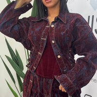 Velvet Blazer - 2543