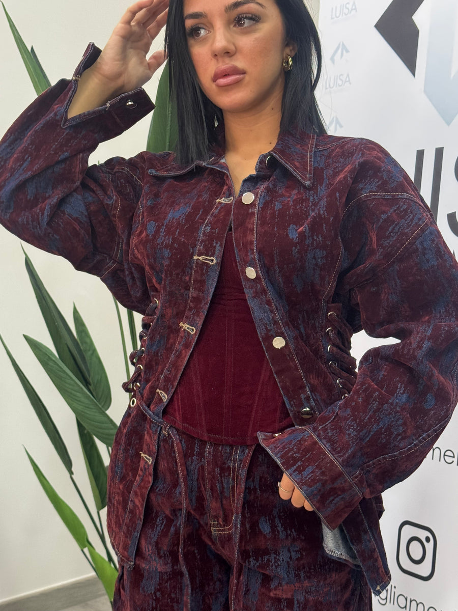 Velvet Blazer - 2543