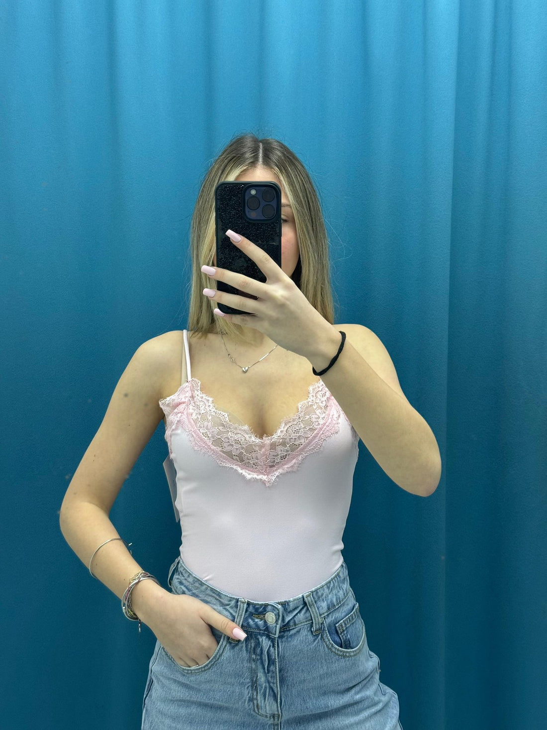 Body"Ricamo Line"-14313