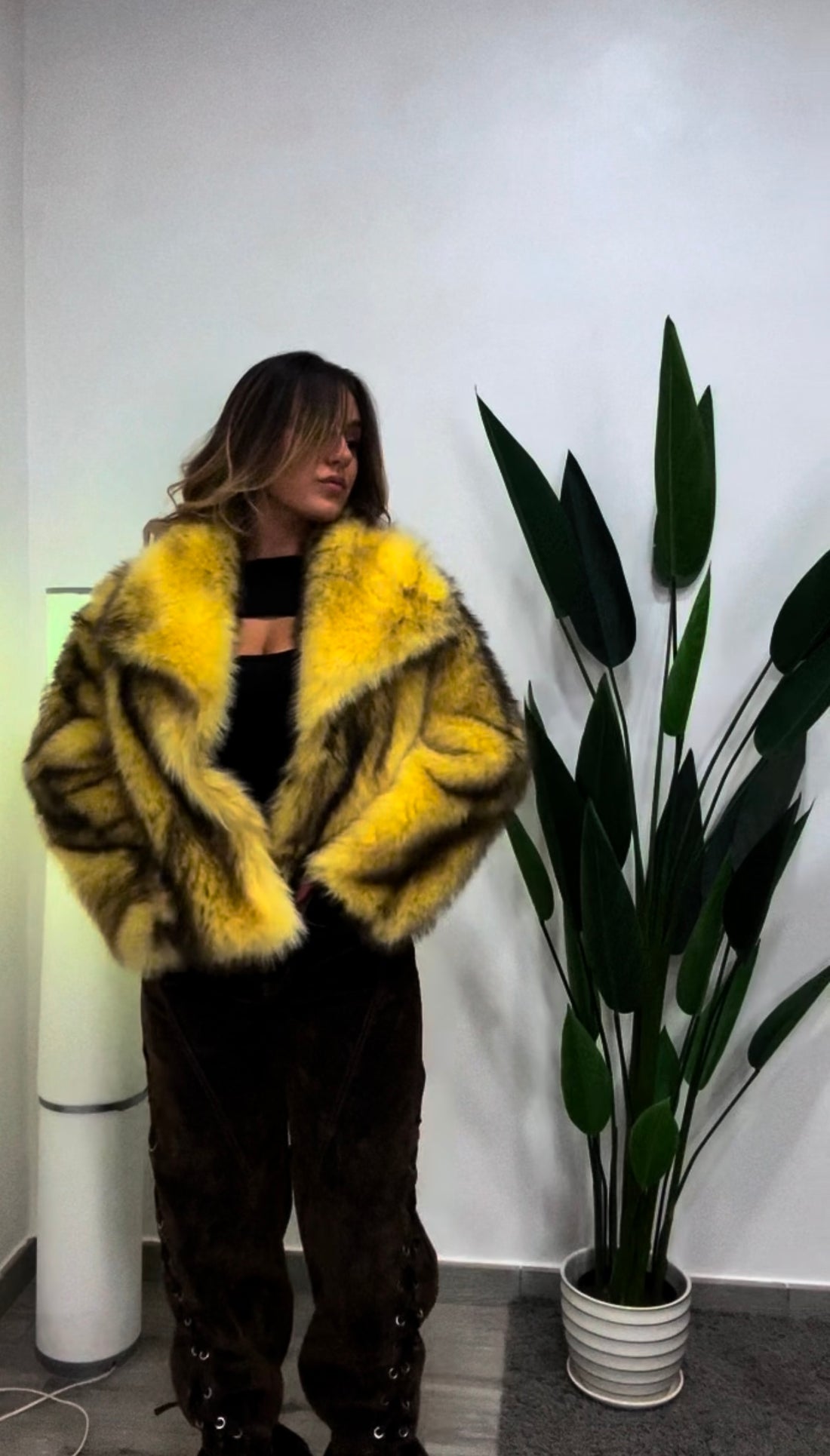 Wild Noir Coat - 68333