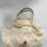 Borsa in eco pelliccia