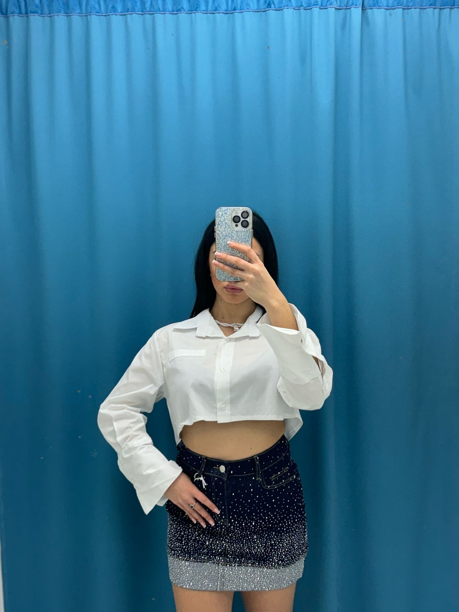Camicia crop 9150