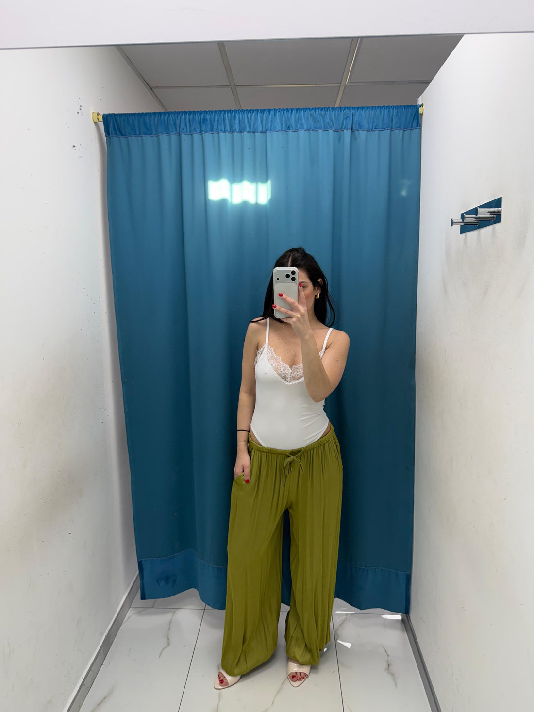 Pantalone satin-25672