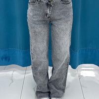 Jeans “Two-Tone Closure Denim”-25182
