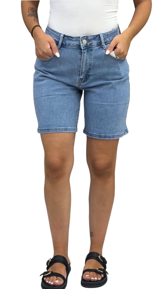Bermuda Denim Comfort Fit-6515
