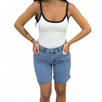 Bermuda Denim Comfort Fit-6515