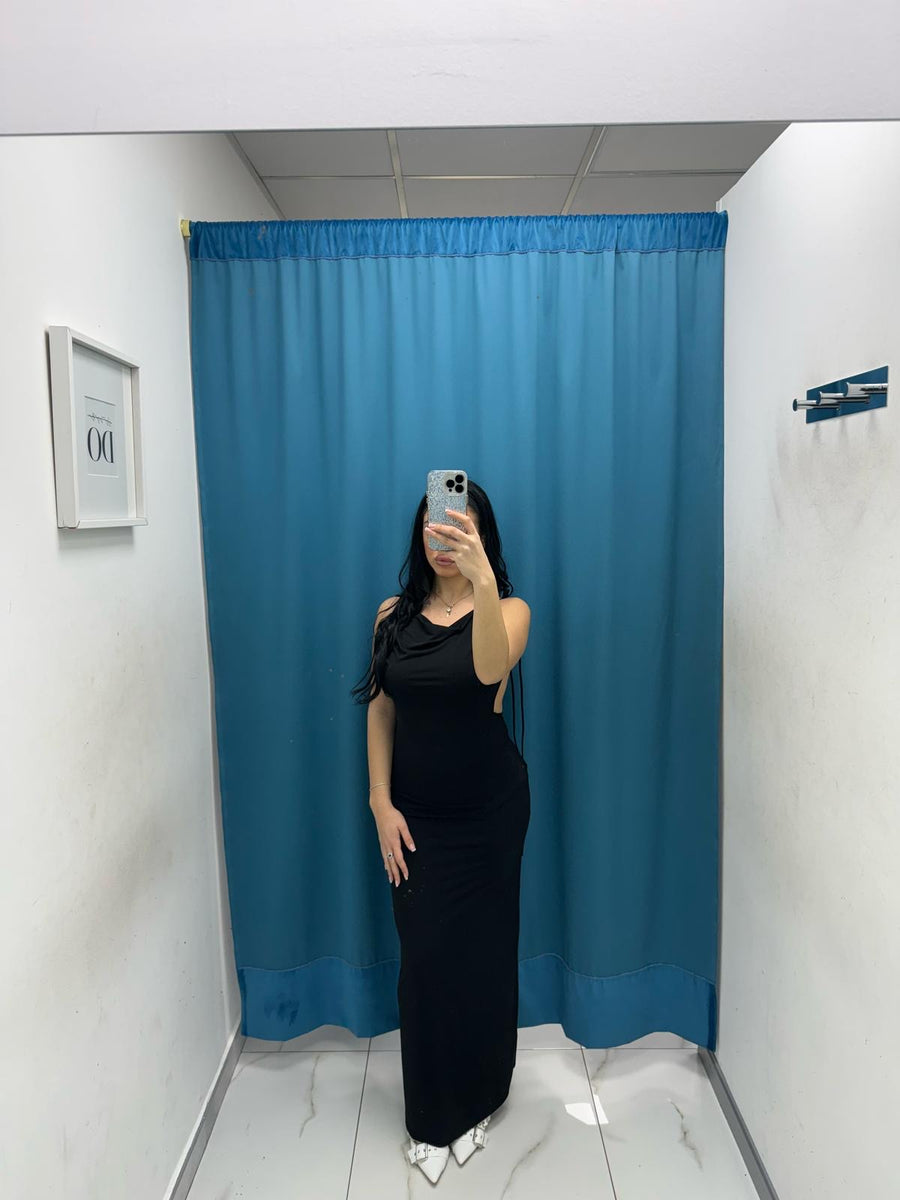 Vestito con scollo sul retro 6536