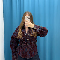 Velvet Blazer - 2543