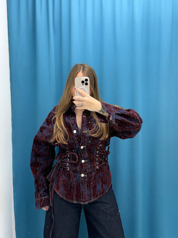 Velvet Blazer - 2543