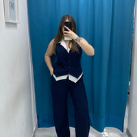 Tailleur gilet e pantalone 87137