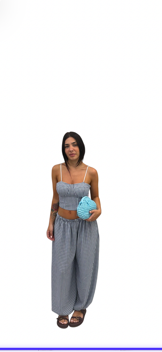 Coordinato"Gingham"-1395 (Copia)