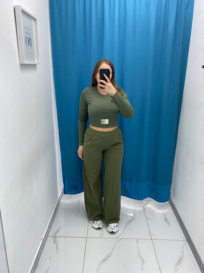 Coordinato top e pantalone