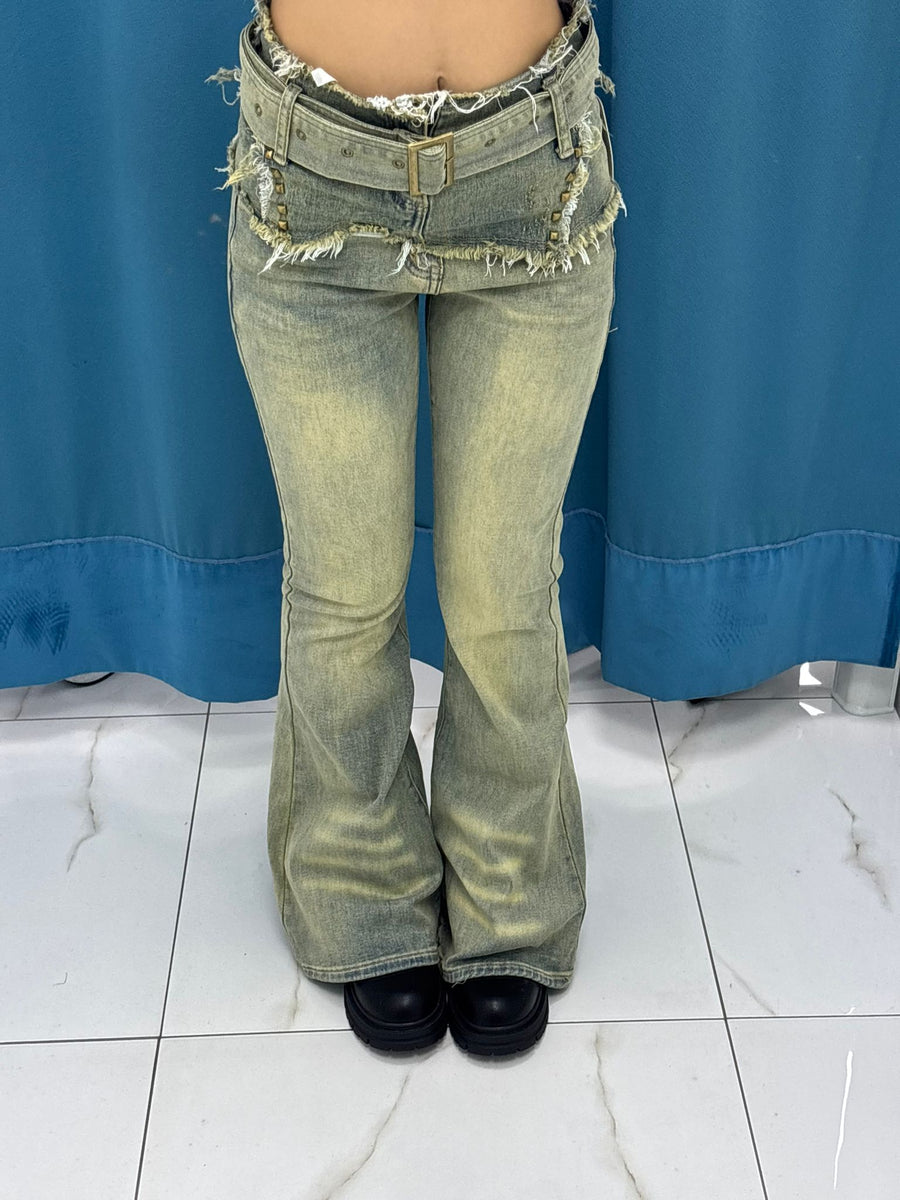 Sunset Flare Jeans - 9527