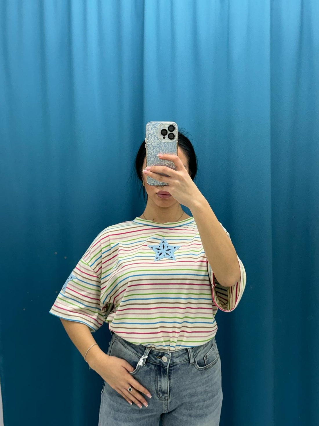 Maglia a righe 16656
