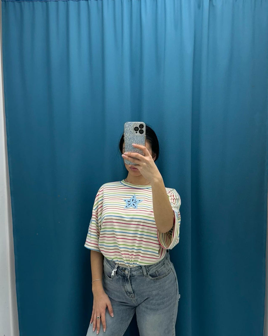 Maglia a righe 16656
