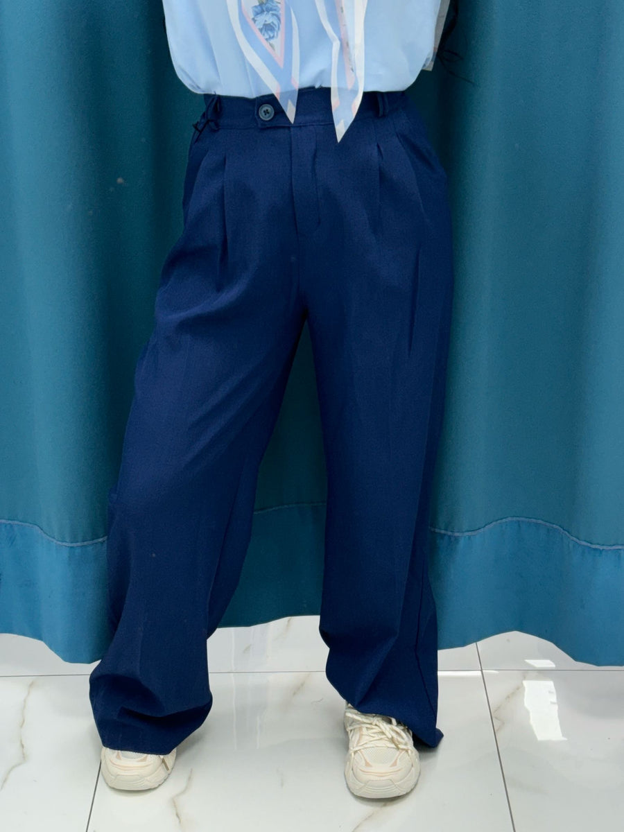 Pantalone wide leg 15592