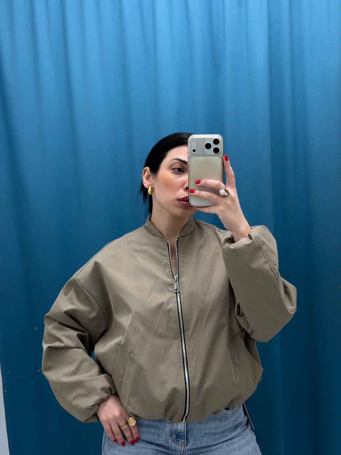 Bomber "Minimal Chic"-31069