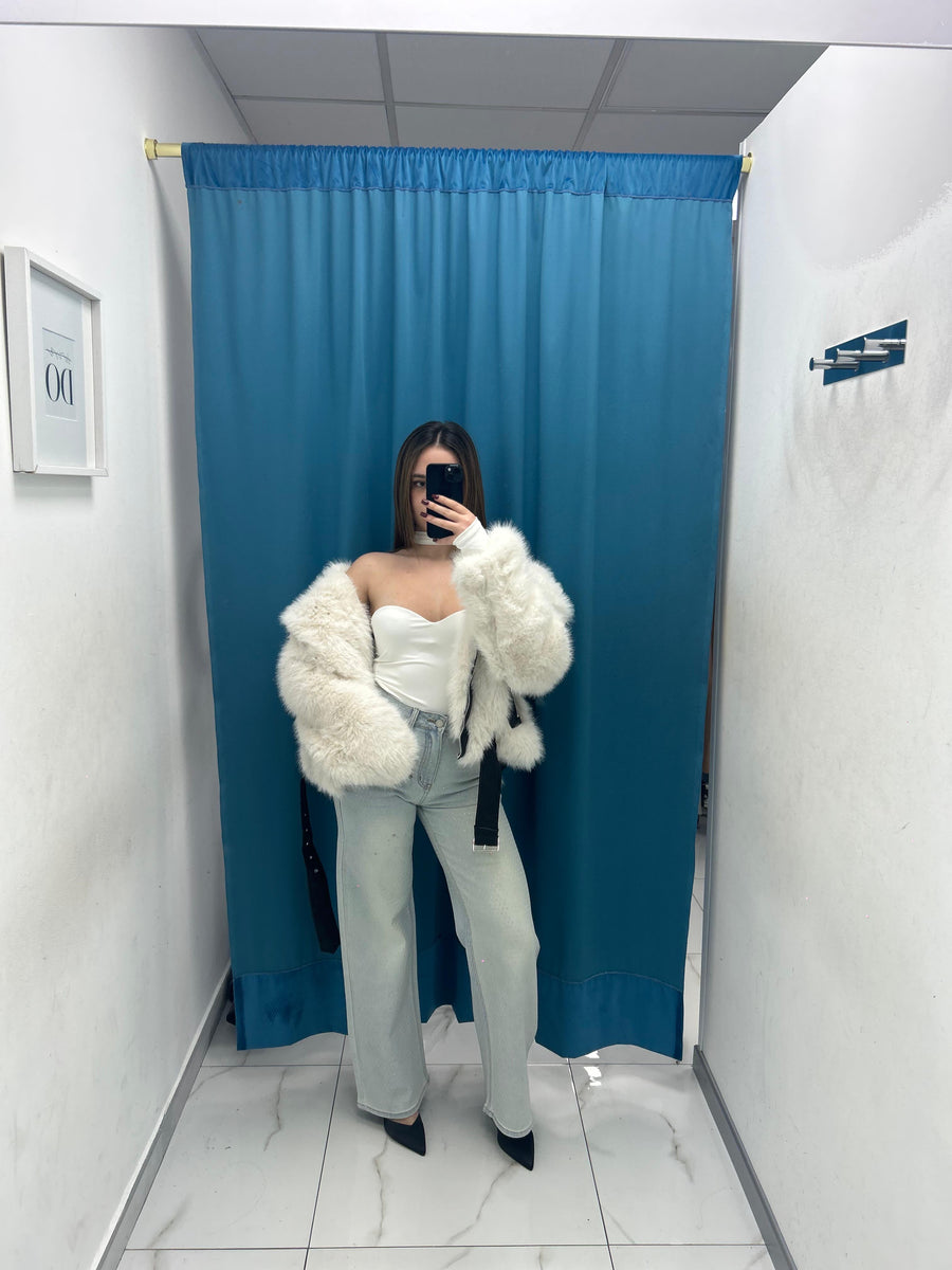 Jeans wide leg brillantini 102