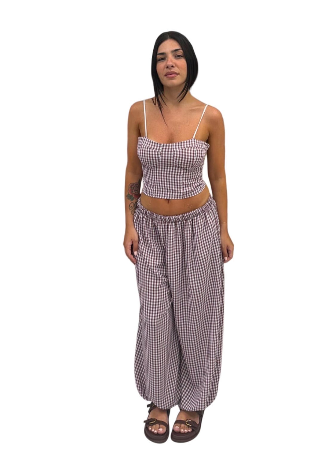 Coordinato"Gingham"-1395 (Copia)
