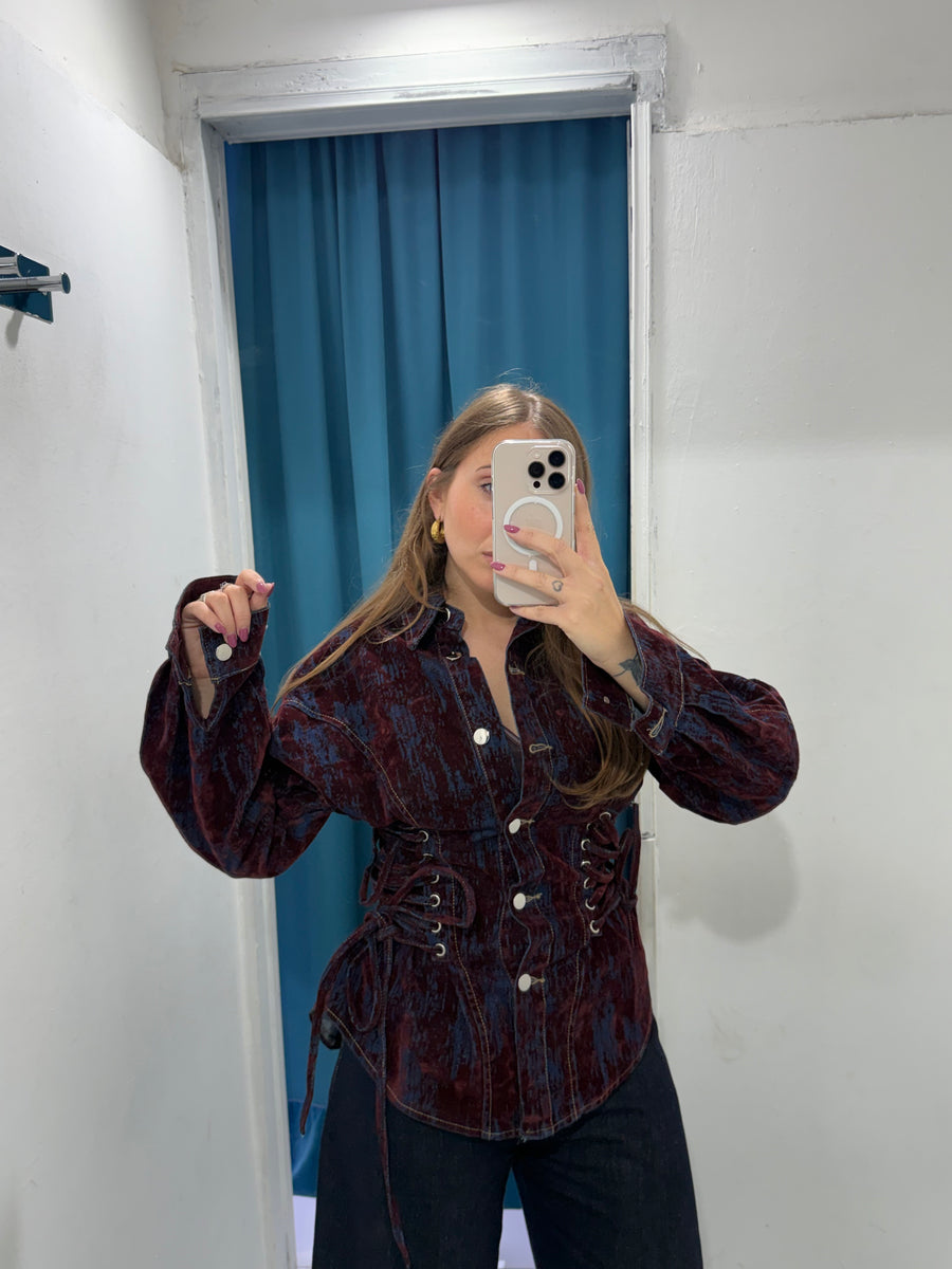 Velvet Blazer - 2543