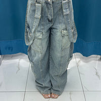 Jeans"Skyfall Cargo Denim"-2048