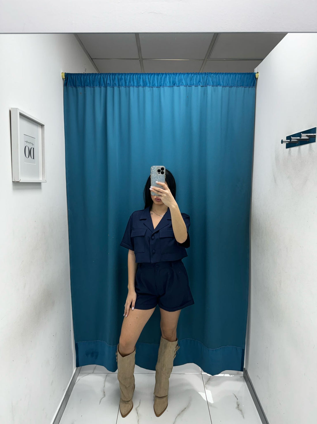 Coordinato giacca e shorts 9205