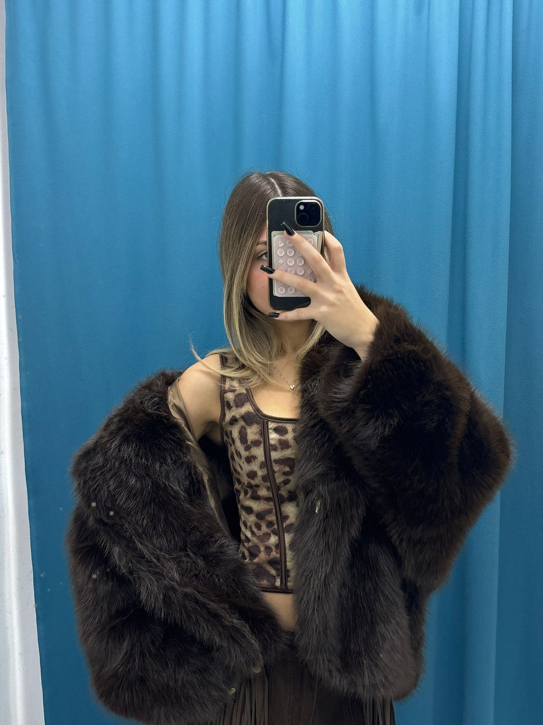 Pelliccia Velvet Glam 68343