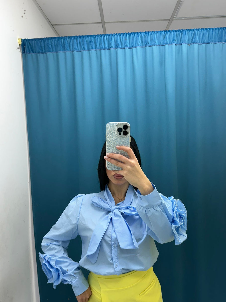 Camicia con fiocco 3491
