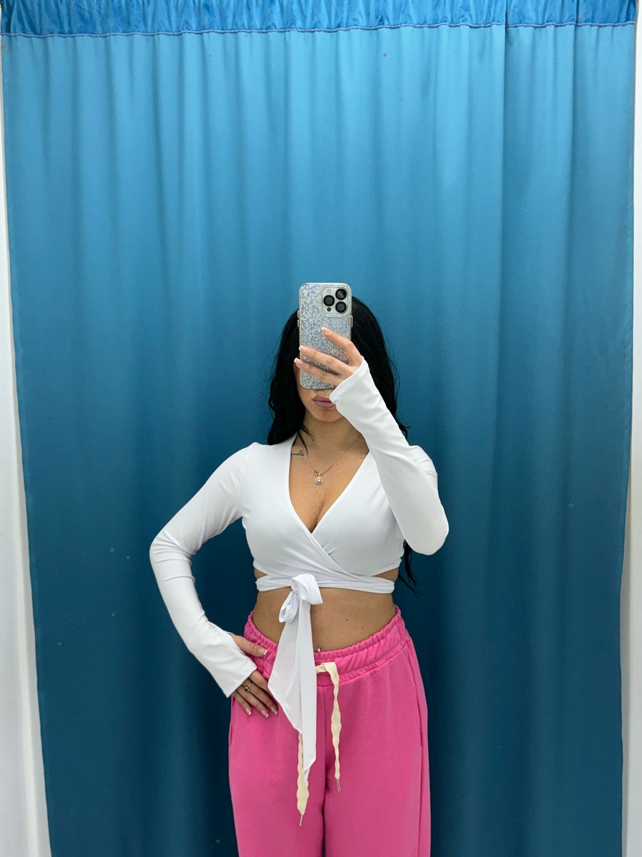 Maglia a incrocio 16262