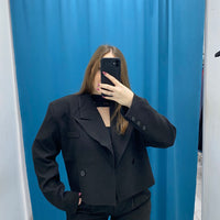 Giacca corta oversize 4935