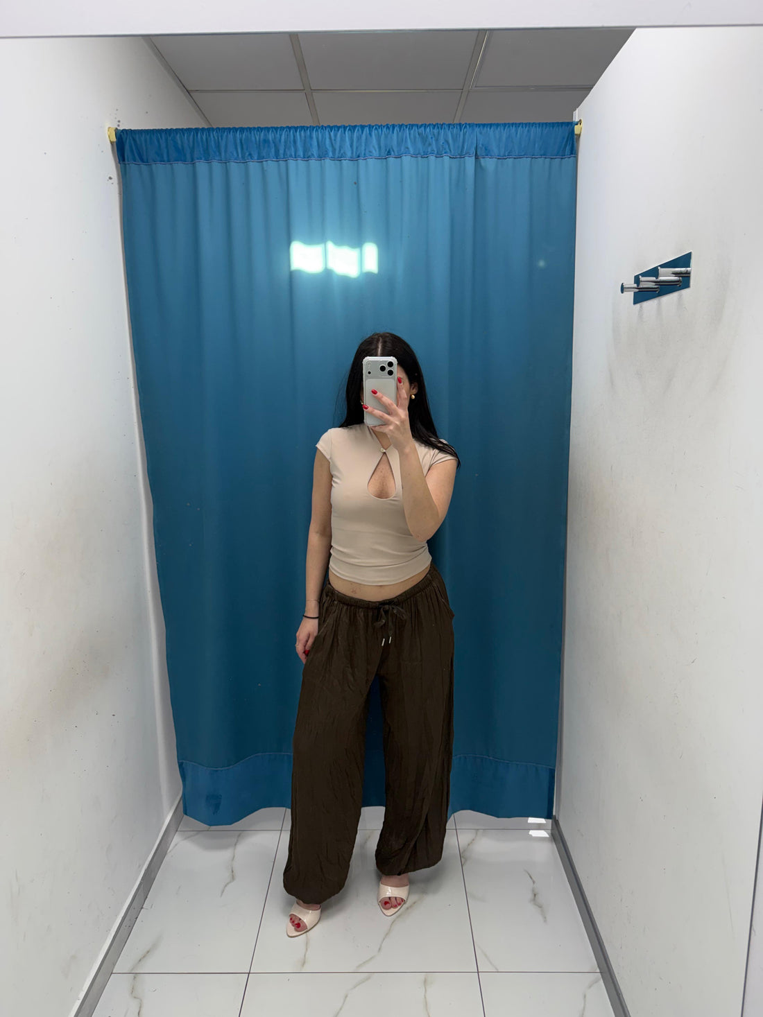 Pantalone satin-25672