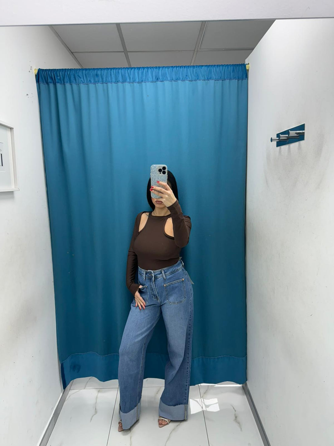 Jeans risvolto 3555