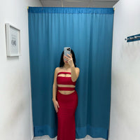 Coordinato top e gonna 8828
