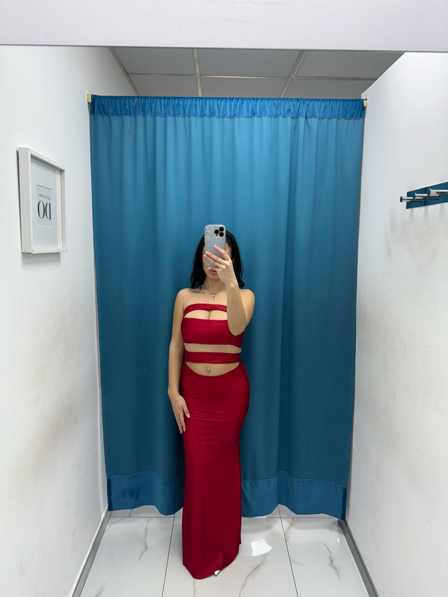 Coordinato top e gonna 8828