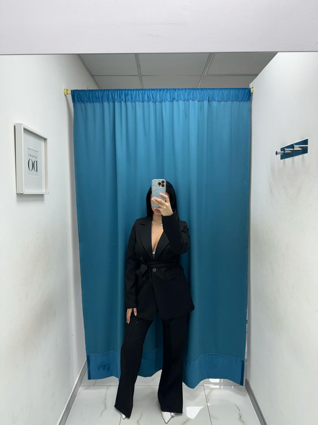 Tailleur con cintura 046